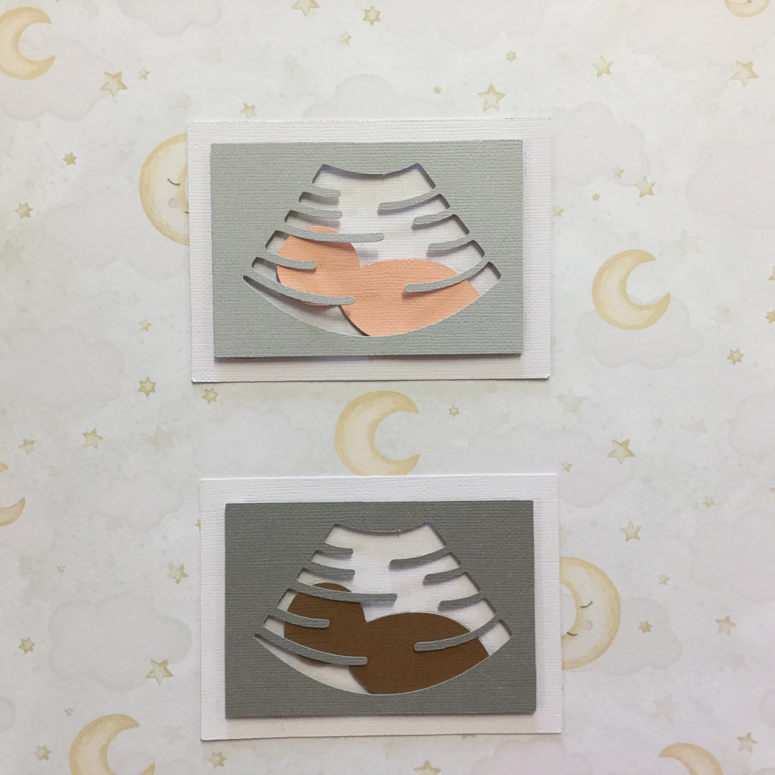 BABY ULTRASOUND Custom Scrapbook Die Cut Embellishment Scrapbooksrus 