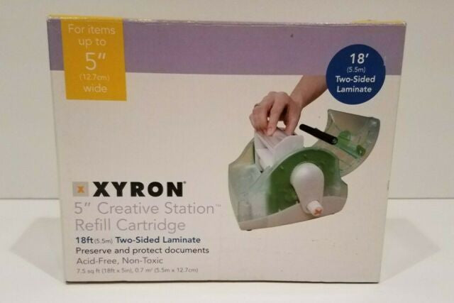 Xyron 5" 510 Laminate Refill Cartridge Creative Station Scrapbooksrus