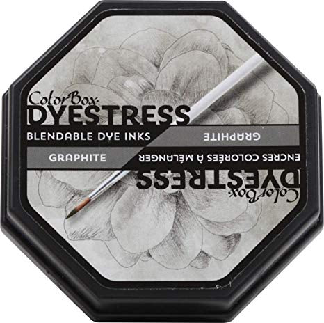 ColorBox Dyestress GRAPHITE Blendable Dye Ink Scrapbooksrus 