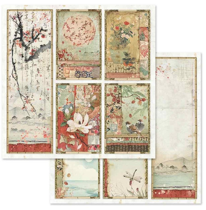 Stamperia ORIENTAL GARDEN 12&quot;X12&quot; Paper Pad Scrapbooksrus 