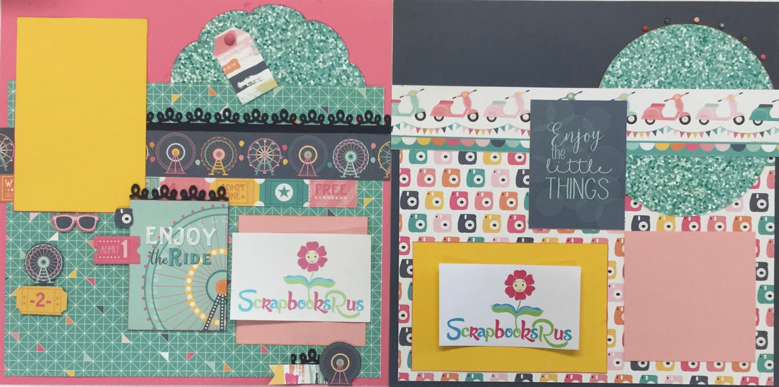 Echo Park SUMMER DREAMS Double Layout Page Kits Scrapbooksrus