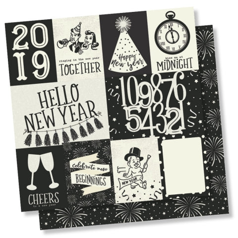 Simple Stories 2019 3x4& 4x6 ELEMENTS 12x12 Scrapbook Paper Scrapbooksrus