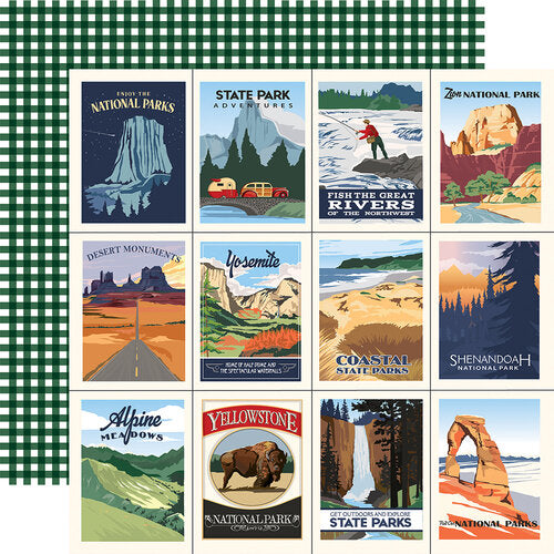 Carta Bella OUTDOOR ADVENTURES 12"x12" Scrapbook Paper Scrapbooksrus
