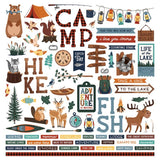 Photoplay CAMP HAPPY BEAR 12X12 Paper Collection Pack Scrapbooksrus 