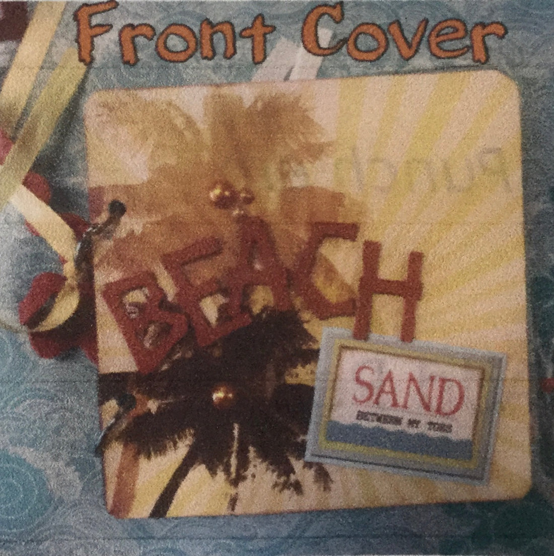 Scrapbooksrus BEACH Clear Mini Album Kit Scrapbooksrus