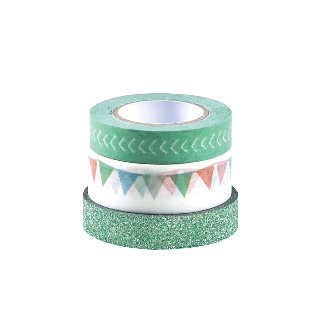 Fun Stampers COOL PARADE Journey Washi Tape 3pc Scrapbooksrus