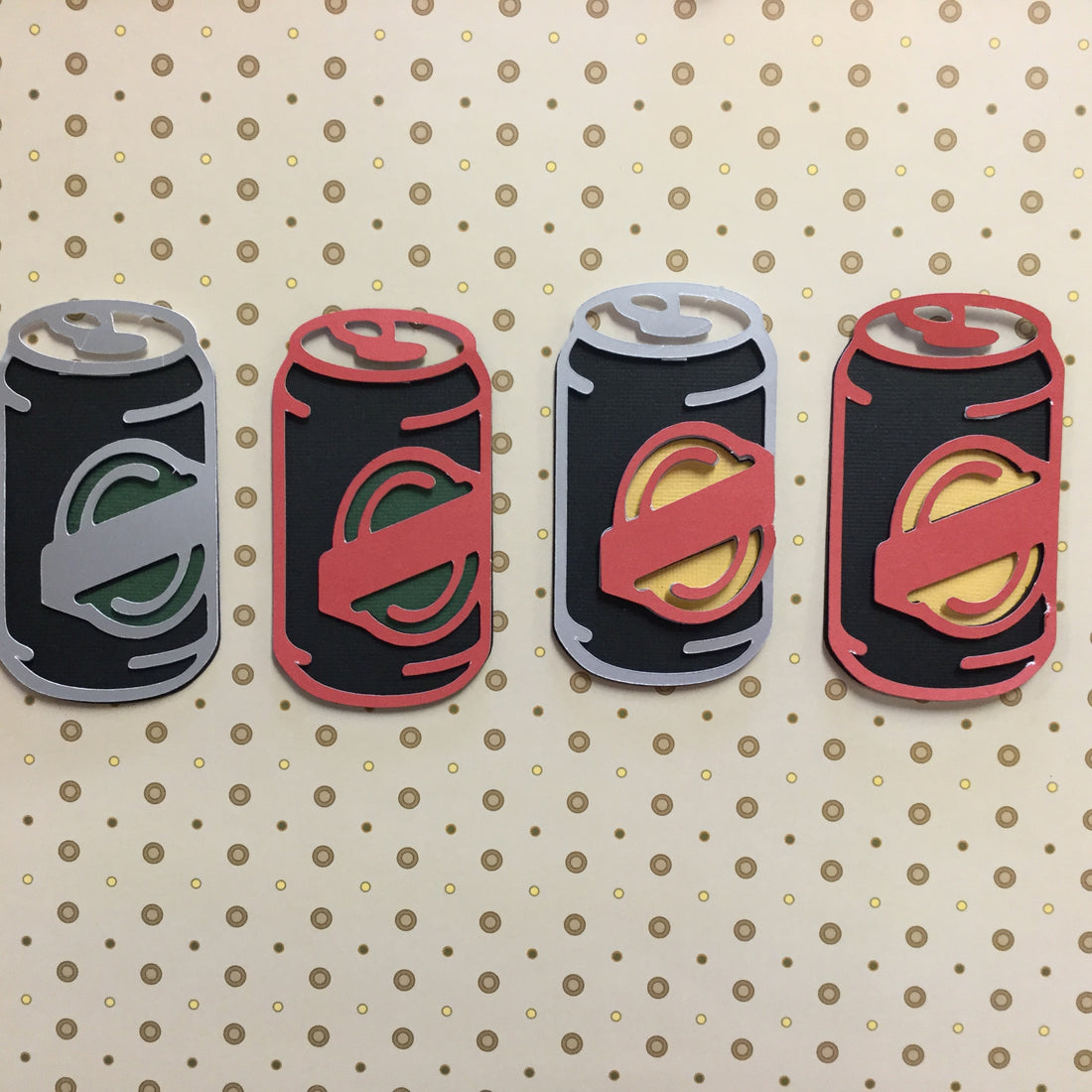 SODA CAN Camping Scrapbook Die Cuts Scrapbooksrus