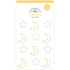 Doodlebug STARS & MOONS Cute Clips 12pc Scrapbooksrus 