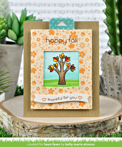 Lawn Cuts TREE BEFORE N’ AFTERS Custom Craft Dies 15pc. Scrapbooksrus 