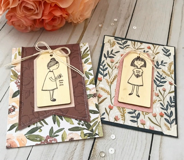 Jen Hadfield WOOD VENEERS 21 pc. Scrapbooksrus 