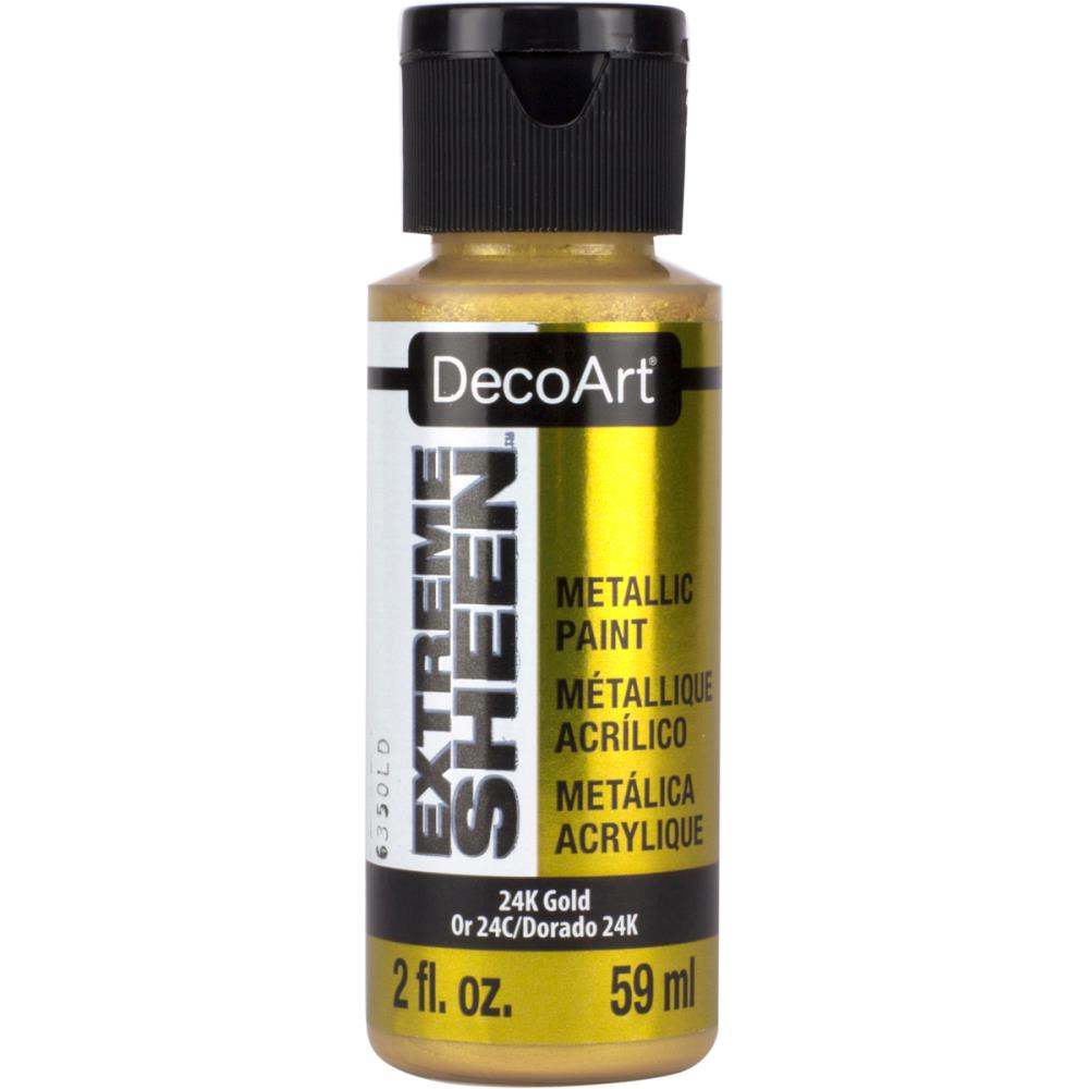 DecoArt Extreme Sheen 24K GOLD Metallic Acrylic Paint Scrapbooksrus 