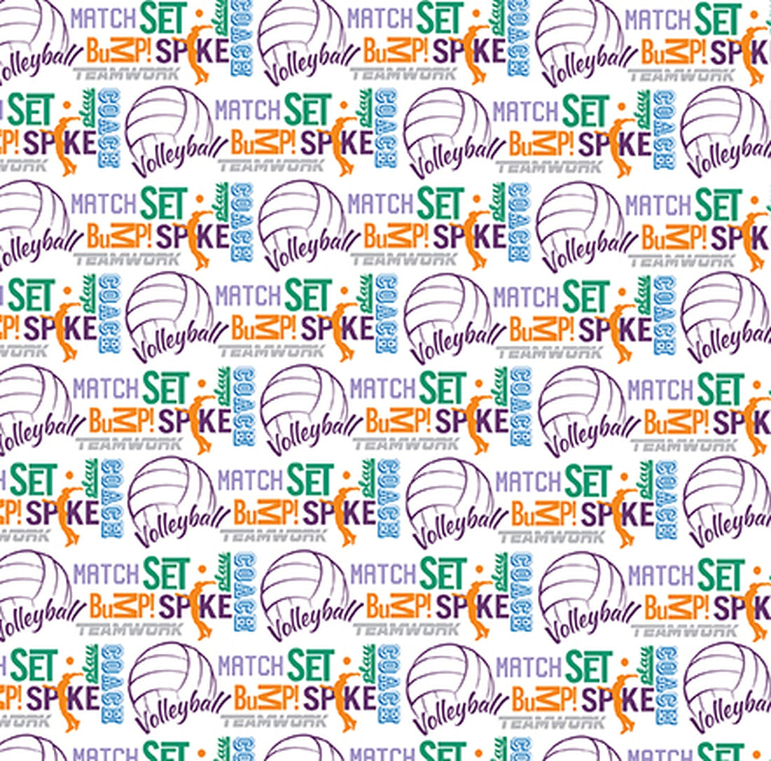 Echo Park Volleyball BUMP, SET, SPIKE 12"X12" Paper Scrapbooksrus