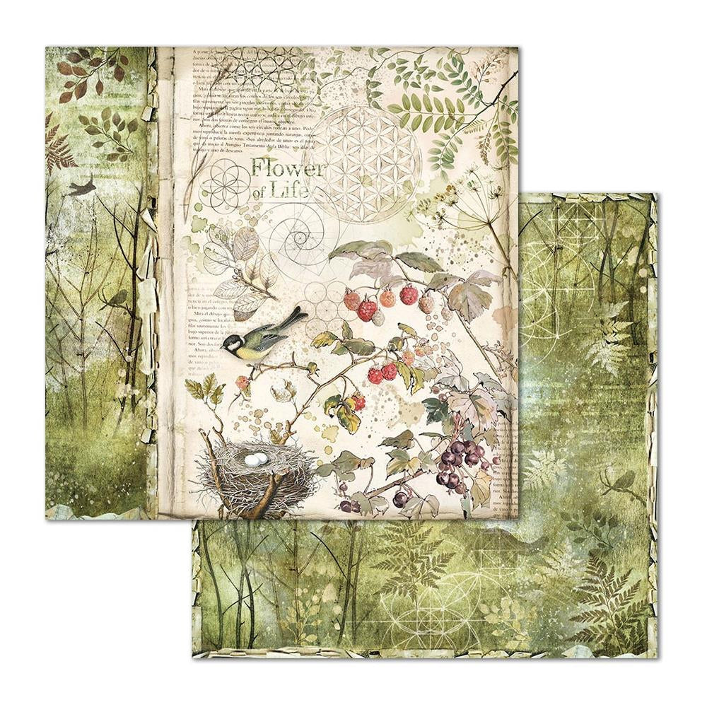 Stamperia FOREST 12&quot;X12&quot; Paper Pad Scrapbooksrus 