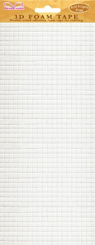 Best Creation FOAM TAPE Squares Small 3D Scrapbooksrus