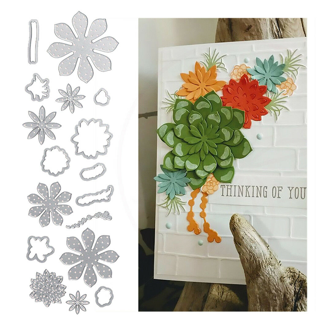 SMALL FLOWERS 17pc Metal Craft Dies