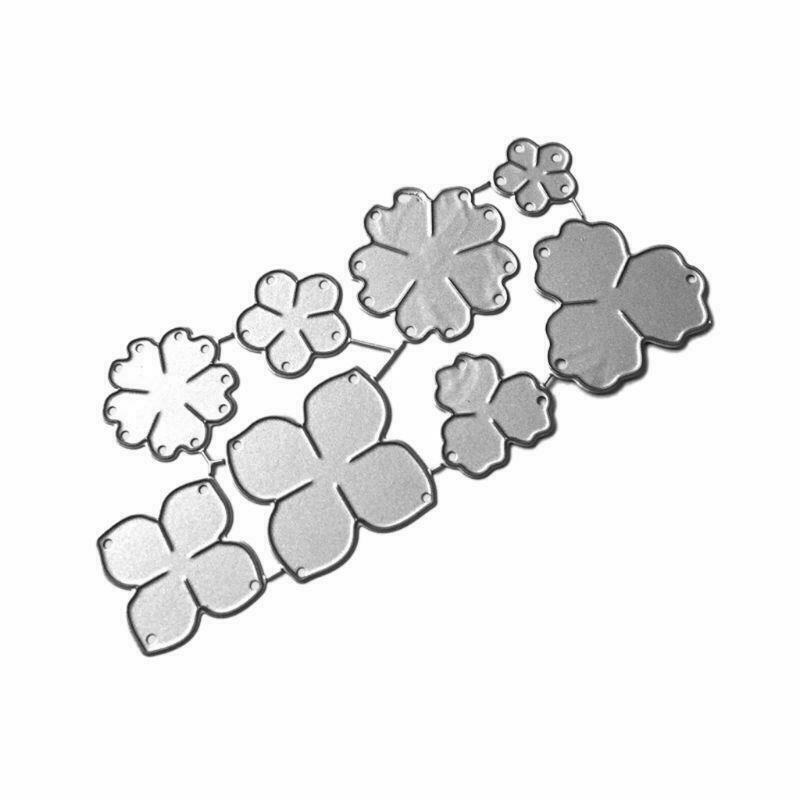 FLOWER PETAL Metal Craft Dies 8pc