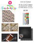 Scrapbook Customs GRID IRON FOOTBALL 12"X12" Scrapbook Kit