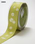 May Arts 1.5" GROSGRAIN DAISIES RIBBON 1 yard yd - Scrapbook Kyandyland