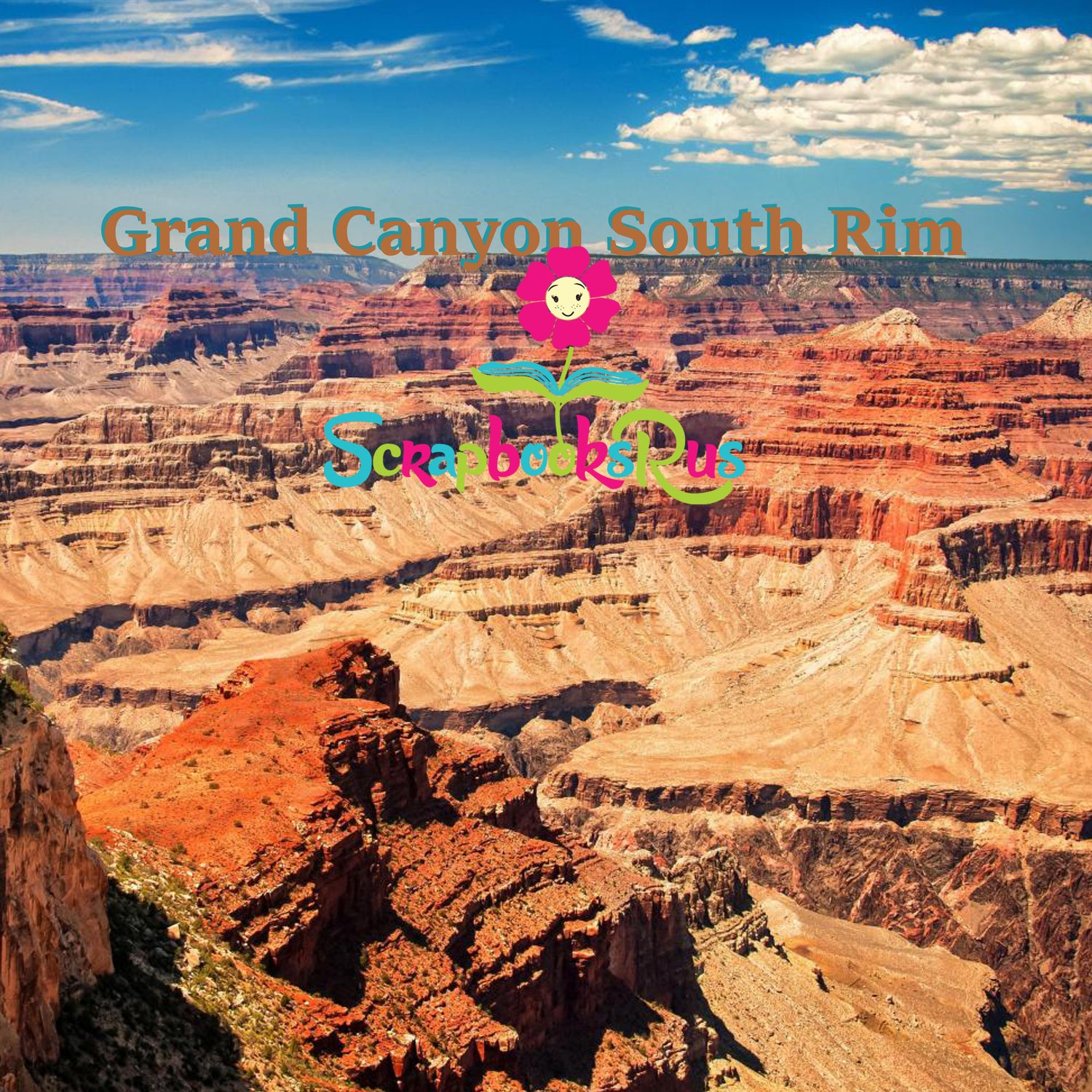 Grand Canyon South Rim Scrapbook Paper Scrapbooksrus
