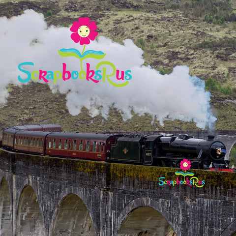 Harry Potter EXPRESS Train 12X12 Scrapbook Paper – Scrapbooksrus