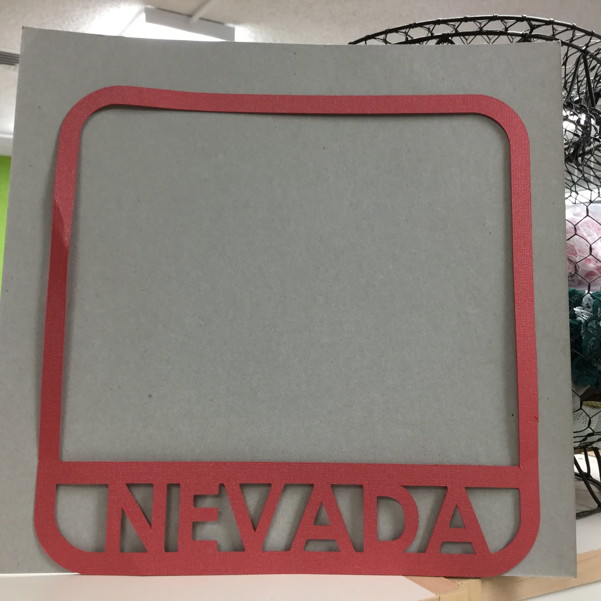 Page Frame NEVADA 12&quot;x12&quot; Scrapbook Overlay