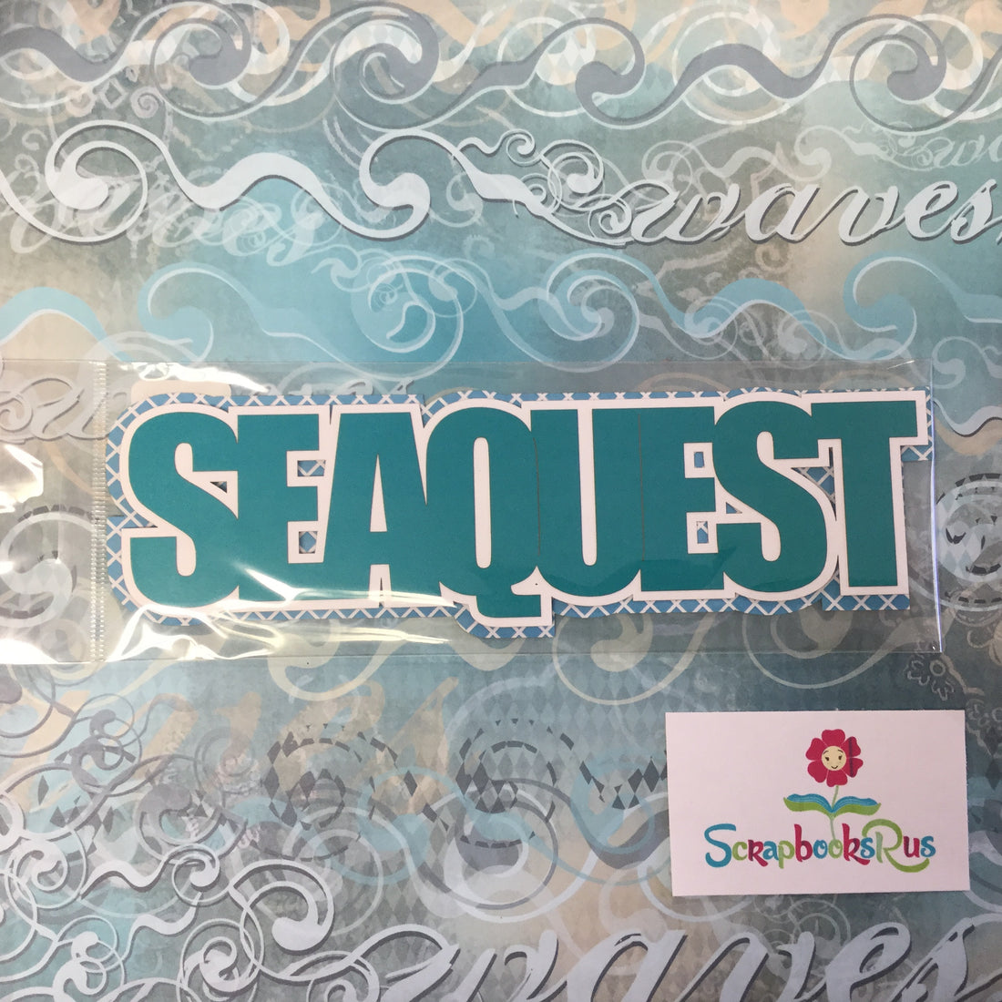 SeaQuest Sea Quest Las Vegas Scrapbook Title Scrapbooksrus