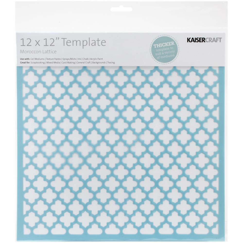 Kaisercraft MOROCCAN 12&quot;X12&quot; TEMPLATE 1pc