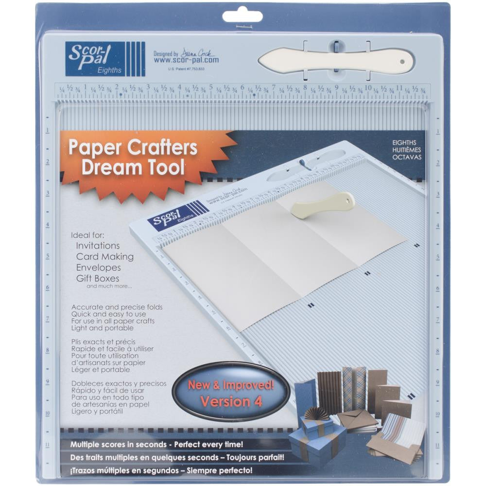 Scor-Pal 12&quot;X12&quot; Eights Measuring &amp; Scoring Board