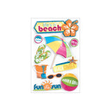 Paper House BEACH 3DStickers 11pc