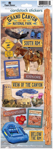 Paper House Grand Canyon Stickers @scrapbooksrus