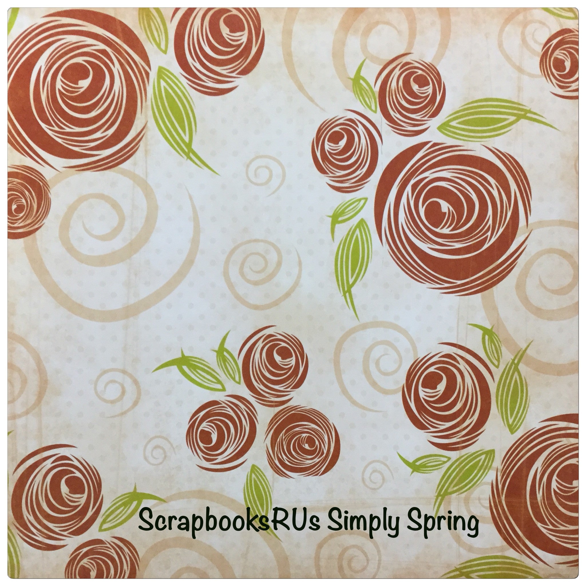 StoryTellers Paper SIMPLY SPRING 12&quot;X12&quot; Cardstock Paper 2pc