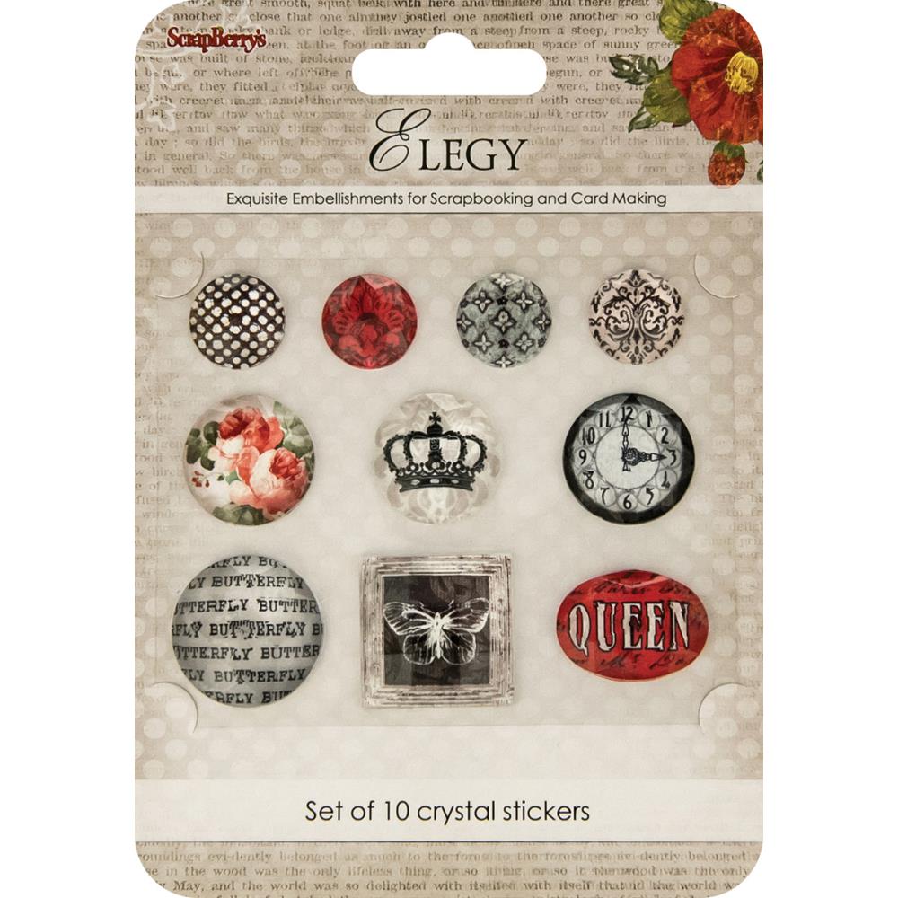 ScrapBerry’s ELEGY Crystal Embellishments