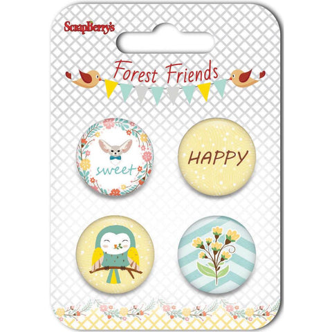 ScrapBerry’s FOREST FRIENDS Embellishments