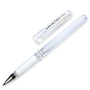 Signo UNI-BALL 153 Broad WHITE Pen Pigment Ink