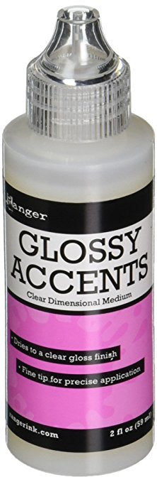 Inkssentials GLOSSY ACCENTS Clear Medium 2fl oz