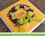 Lawn Fawn HOW YOU BEAN? CANDY CORN ADD ON Clear Stamps 14 pc