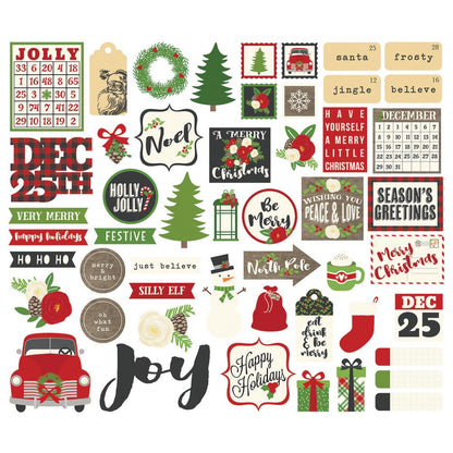 Simple Stories VERY MERRY 13pc Collection Kit 12&quot;X12&quot;