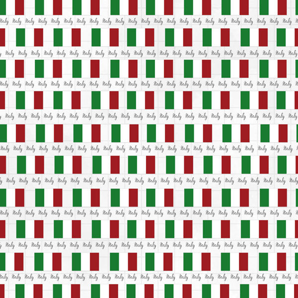ITALY PAPER PACK 12&quot;X12&quot; Travel Scrapbook Papers 8 Sheets