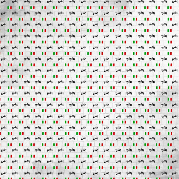 ITALY PAPER PACK 12&quot;X12&quot; Travel Scrapbook Papers 8 Sheets Scrapbooksrus 
