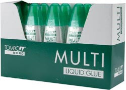 Tombow Mono .88oz MULTI Liquid Glue Dual Tip Scrapbook Adhesive - Scrapbooksrus