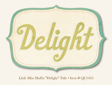 Diecut Titles My Mind&