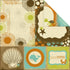 Kaisercraft ROCK POOL WAVES 12X12 Scrapbook Beach Paper 1 Sheet - Scrapbook Kyandyland