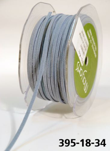 May Arts 1/8&quot; SUEDE STRING Ribbon Trim 1 yard yd - Scrapbook Kyandyland