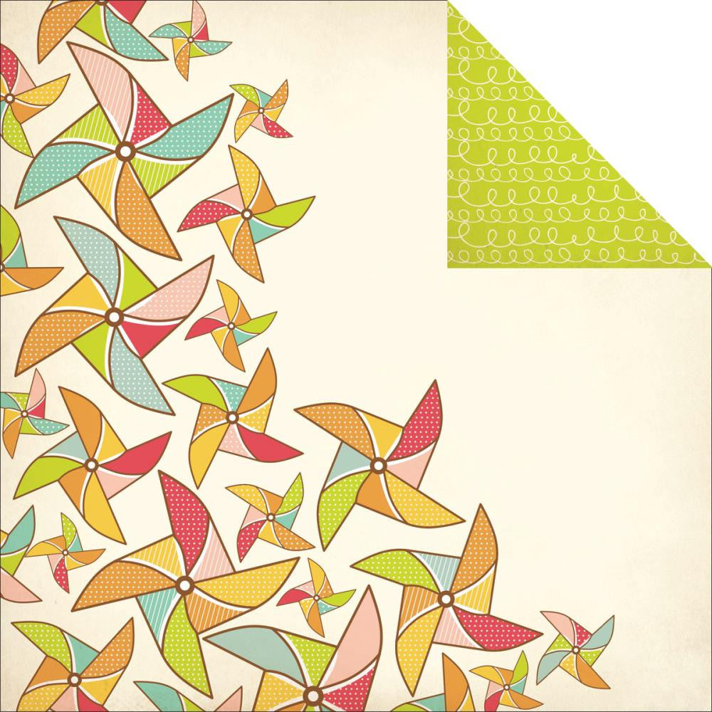 Kaisercraft SAVE THE DATE Birthday 12"X12" Sheet - Scrapbook Kyandyland