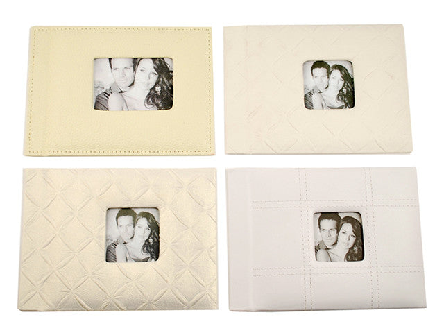 Forever In Time WHITE 6"X6" Scrapbook Memory Album