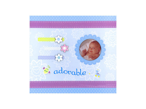 Forever In Time ADORABLE BABY 8"X8" Scrapbook Memory Album