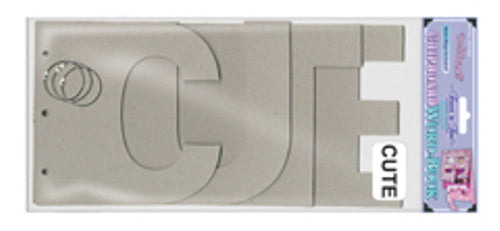 Forever In Time CUTE Chipboard Word Book with Rings - Scrapbook Kyandyland