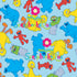 Sesame Street ALL OVER 12"x12" Scrapbooksrus Cartoon Scrapbook Paper