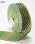 May Arts 1" WOVEN CHECKERED RIBBON Trim 1 yard yd - Scrapbook Kyandyland