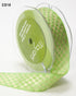 May Arts 1" WOVEN CHECKERED RIBBON Trim 1 yard yd - Scrapbook Kyandyland